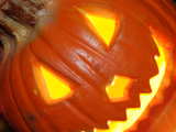 Halloween pumpkin or Jack o'lantern...